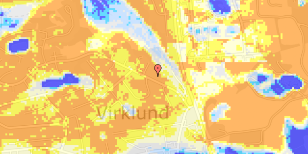 Ekstrem regn på Gunilshøjvej 12