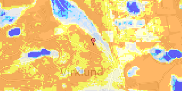 Ekstrem regn på Gunilshøjvej 26