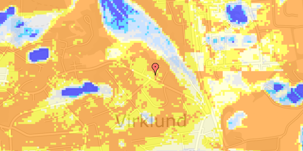 Ekstrem regn på Gunilshøjvej 54