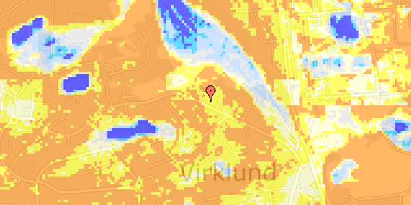 Ekstrem regn på Gunilshøjvej 84