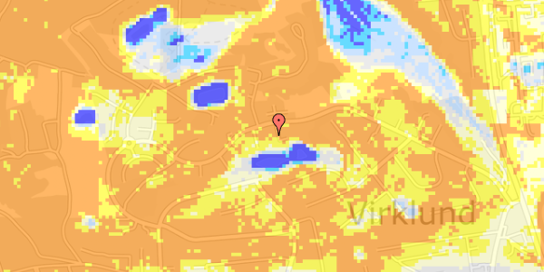 Ekstrem regn på Gunilshøjvej 177