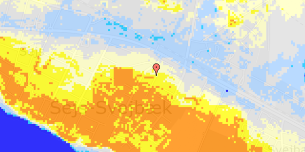 Ekstrem regn på Hasselvej 4