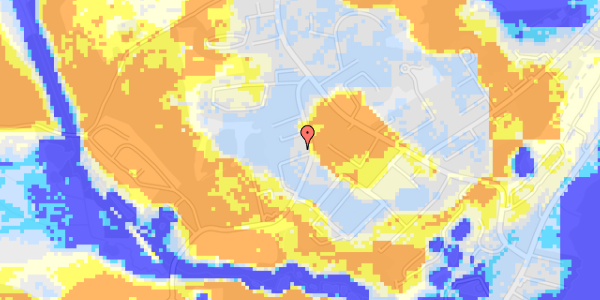 Ekstrem regn på Heimdalsvej 2