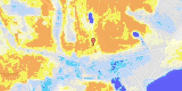 Ekstrem regn på Hesselhøjvej 12