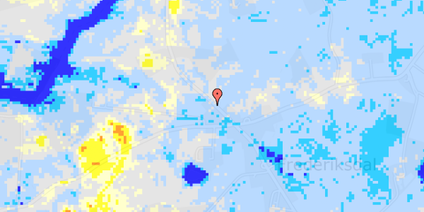 Ekstrem regn på Hesselskovvej 9