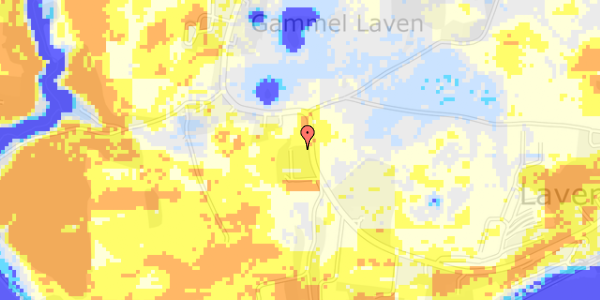 Ekstrem regn på Himmelbjergvej 28