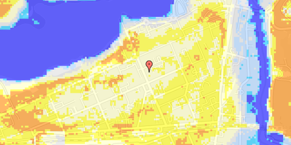 Ekstrem regn på Hostrupsgade 27, 1. 