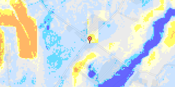 Ekstrem regn på Høgdalvej 18