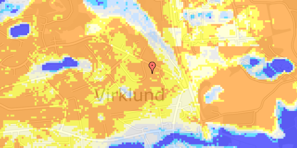 Ekstrem regn på Højvangen 5