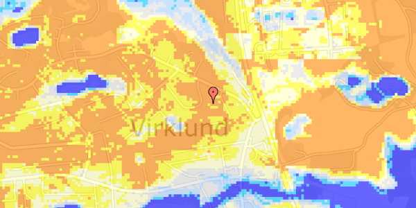 Ekstrem regn på Højvangen 7