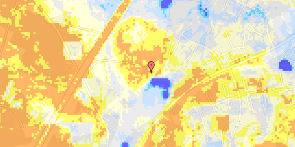 Ekstrem regn på Jordkærvej 2