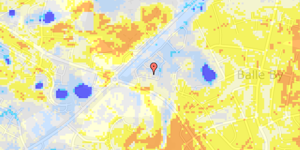 Ekstrem regn på Karen Blixens Vej 30