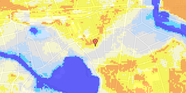 Ekstrem regn på Klüwersgade 14, 1. 