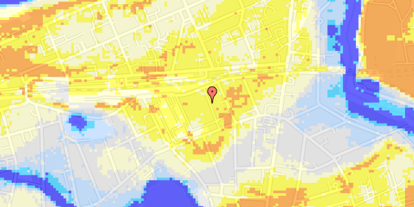 Ekstrem regn på Koopmannsstræde 4, 1. 5