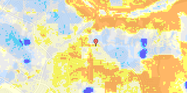 Ekstrem regn på Landskronavej 25