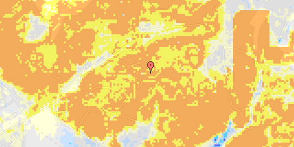 Ekstrem regn på Langdalsvej 18