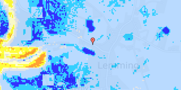 Ekstrem regn på Lemming Brovej 13C