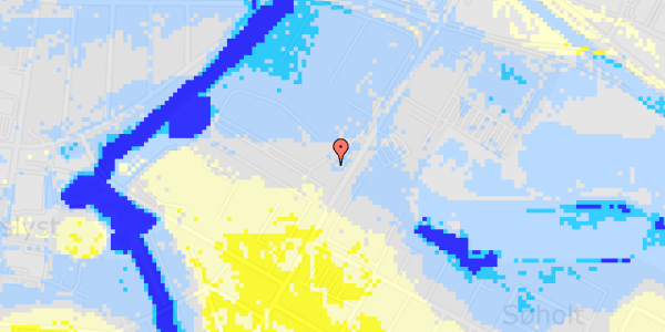 Ekstrem regn på Lindeparken 1, 2. 1462