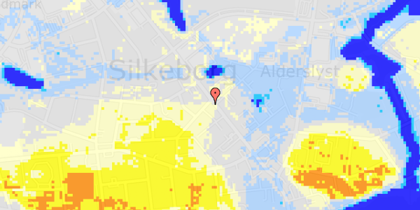 Ekstrem regn på Lundsgade 3, 1. 4