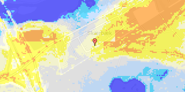 Ekstrem regn på Løvfaldsvej 13