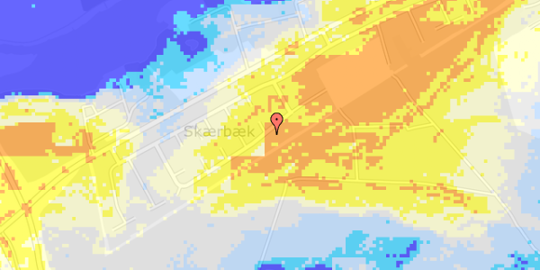 Ekstrem regn på Løvfaldsvej 34