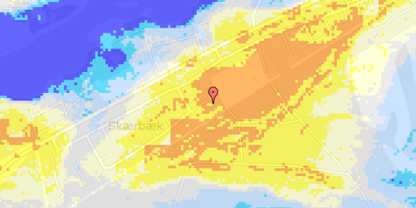 Ekstrem regn på Løvfaldsvej 48