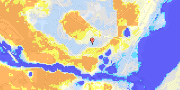 Ekstrem regn på Midgårdsvej 4