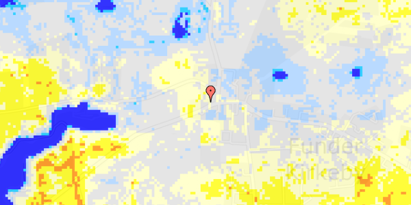 Ekstrem regn på Moselundvej 2B