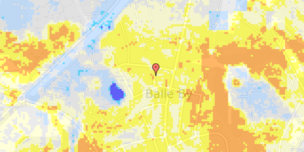 Ekstrem regn på Nis Petersens Vej 12