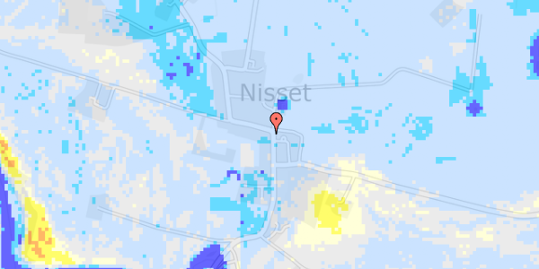 Ekstrem regn på Nisset Bygade 21