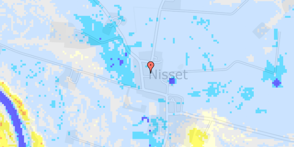 Ekstrem regn på Nisset Bygade 40