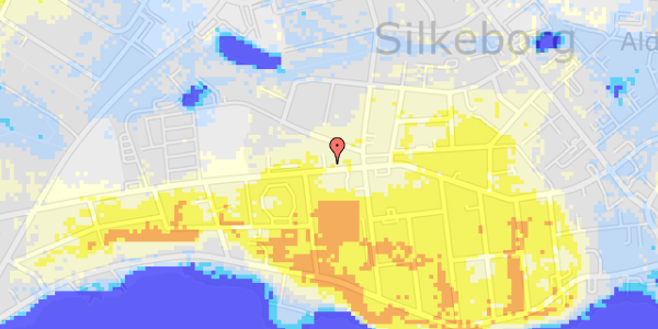 Ekstrem regn på Nylandsvej 10