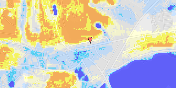 Ekstrem regn på Nylandsvej 114