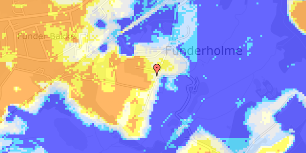 Ekstrem regn på Oddervej 8