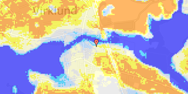 Ekstrem regn på Paradisdalen 23, st. 