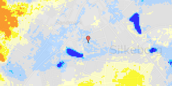 Ekstrem regn på Parallelvej 17