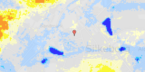 Ekstrem regn på Parallelvej 18