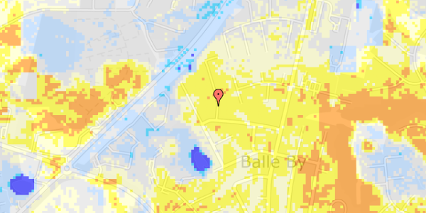 Ekstrem regn på Peder Nielsens Vej 3