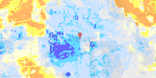 Ekstrem regn på Resdal Bakke 52