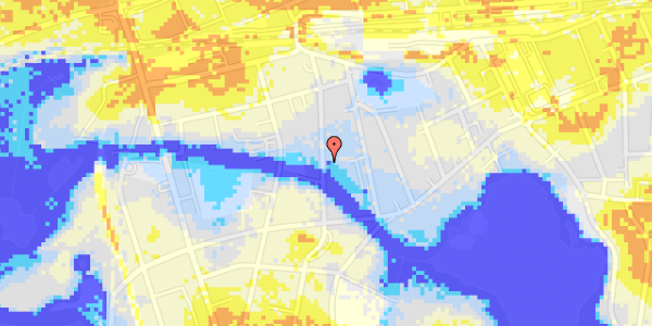 Ekstrem regn på Rolighedsvej 23