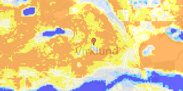 Ekstrem regn på Rosenborgvangen 7