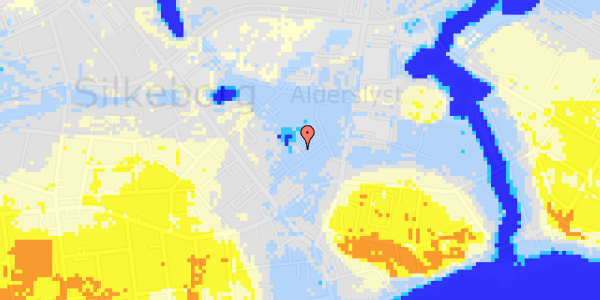 Ekstrem regn på Rosengade 11A