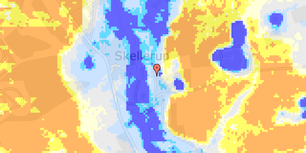 Ekstrem regn på Skellerupvej 69