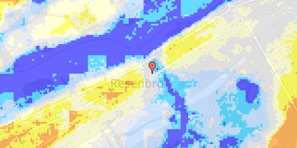 Ekstrem regn på Skærbækvej 25F