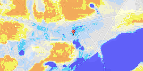 Ekstrem regn på Slienvej 2A