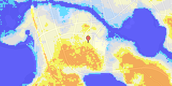 Ekstrem regn på Solhøjsvej 9