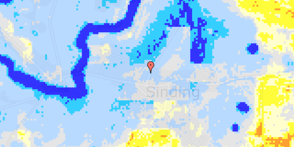 Ekstrem regn på Tandskovvej 3