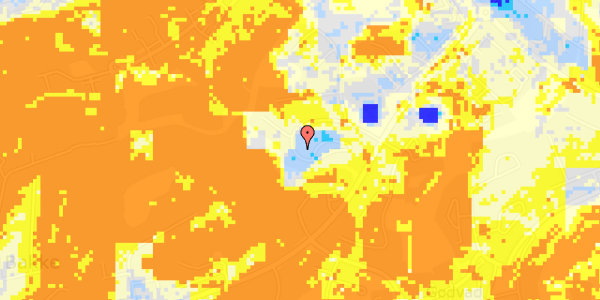 Ekstrem regn på Trondheimsvej 5