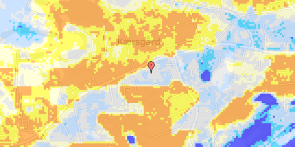 Ekstrem regn på Udgårdstoften 1