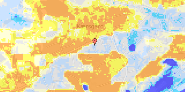 Ekstrem regn på Udgårdstoften 4